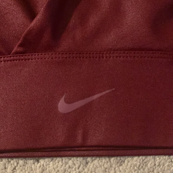 Nike chrome red sports bra - Picture 2 of 5